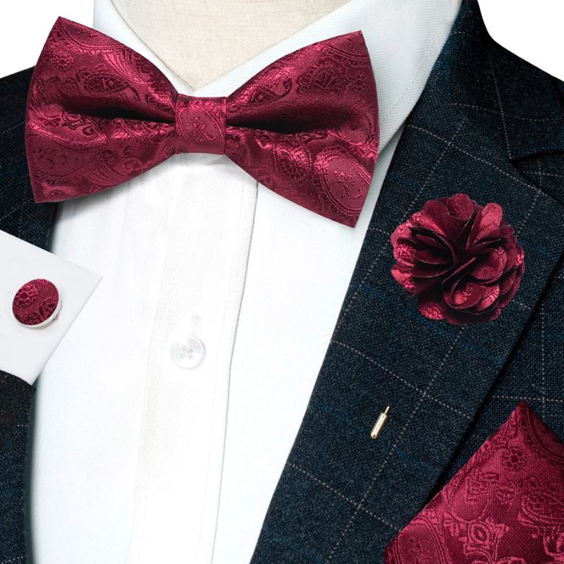 Noeud Papillon Bordeaux | Classique