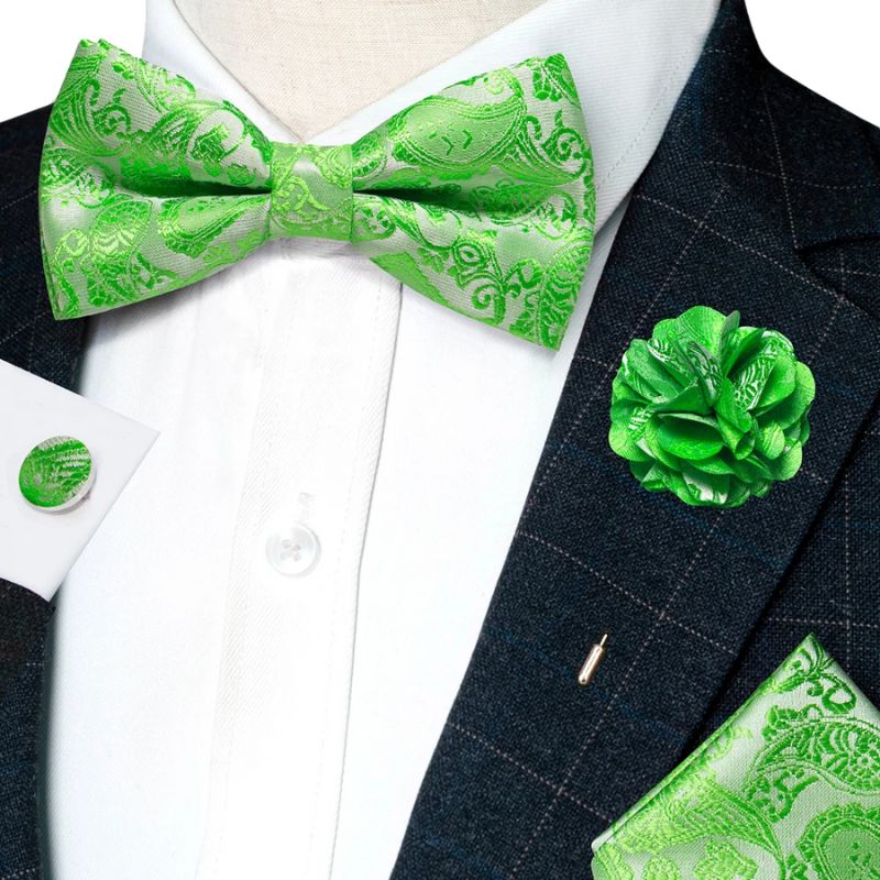 Noeud Papillon Vert Pomme