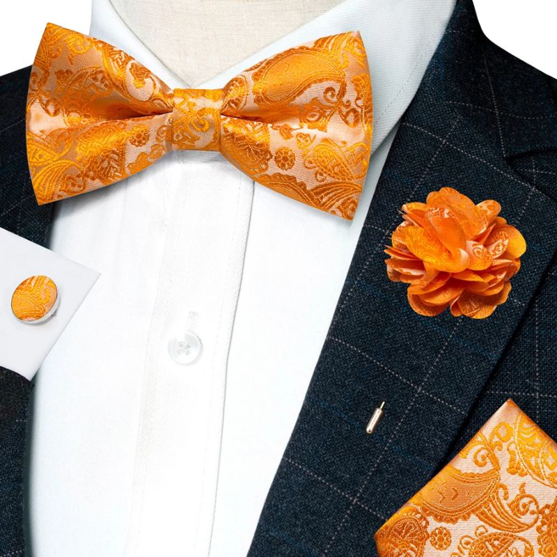 Noeud Papillon Orange Homme