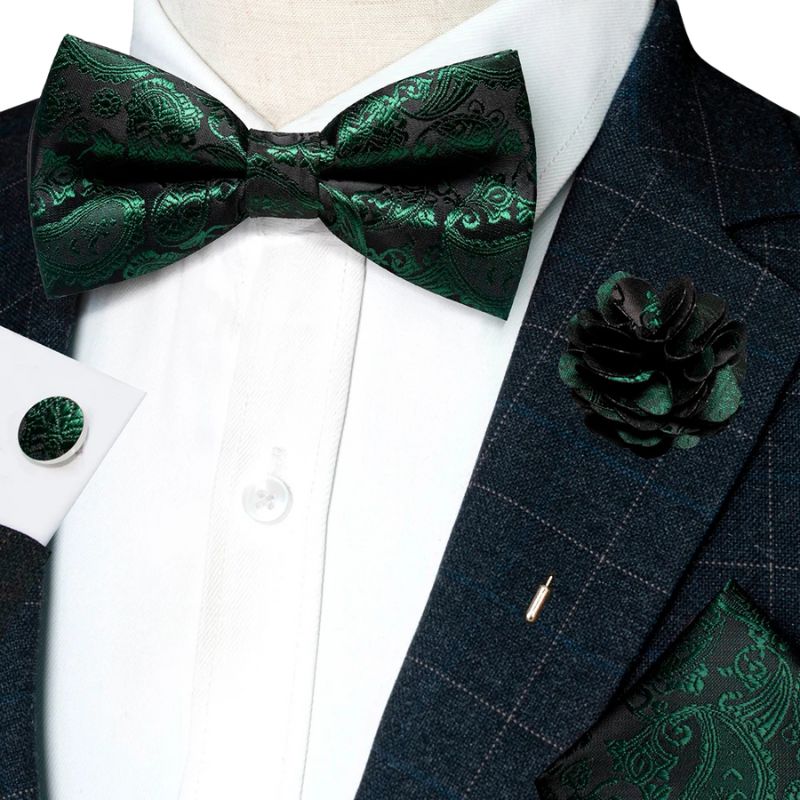 Noeud Papillon Vert Foncé