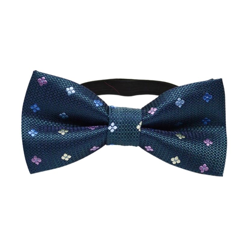 Noeud Papillon Enfant à Micro Fleurs