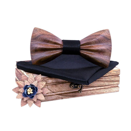 Coffret Noeud Papillon Bois