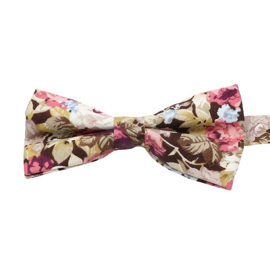 Noeud Papillon Liberty Marron