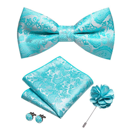 Noeud Papillon Turquoise