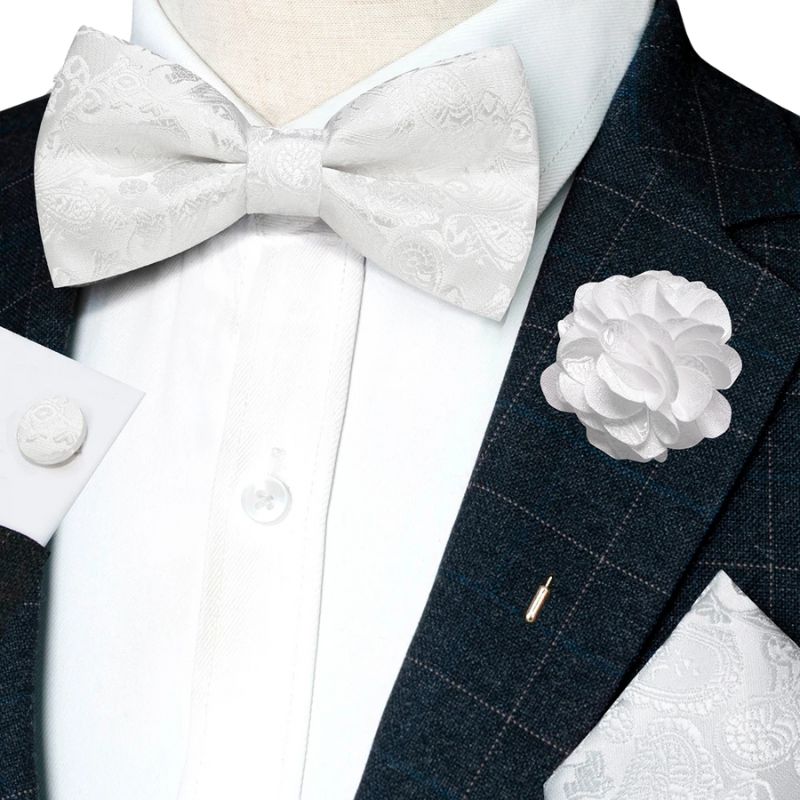 Noeud Papillon Blanc Mariage