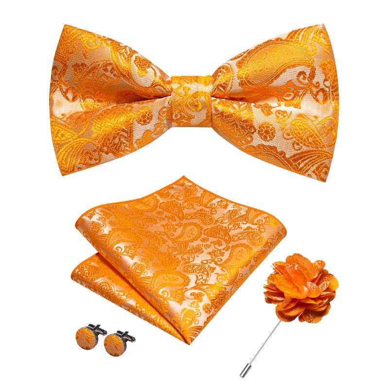 Noeud Papillon Orange Homme