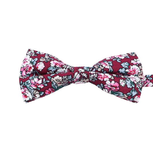 Noeud Papillon Liberty Bordeaux