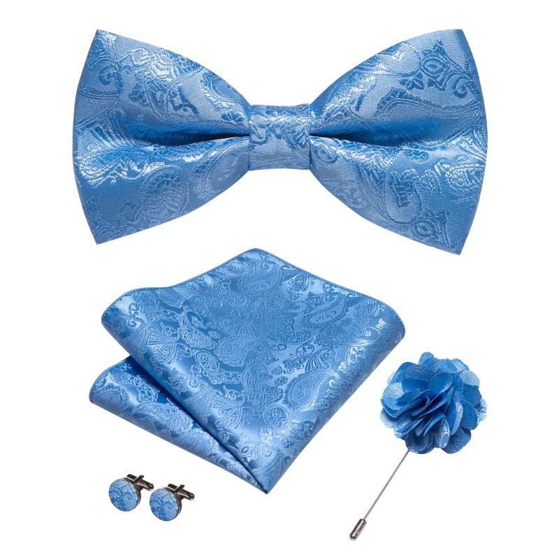 Noeud Papillon Bleu Ciel