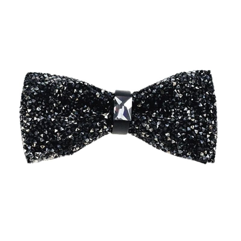 Noeud Papillon Noir Paillette