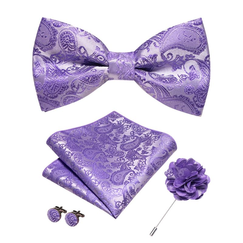 Noeud Papillon Couleur Lila