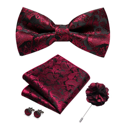 Noeud Papillon Bordeaux Homme