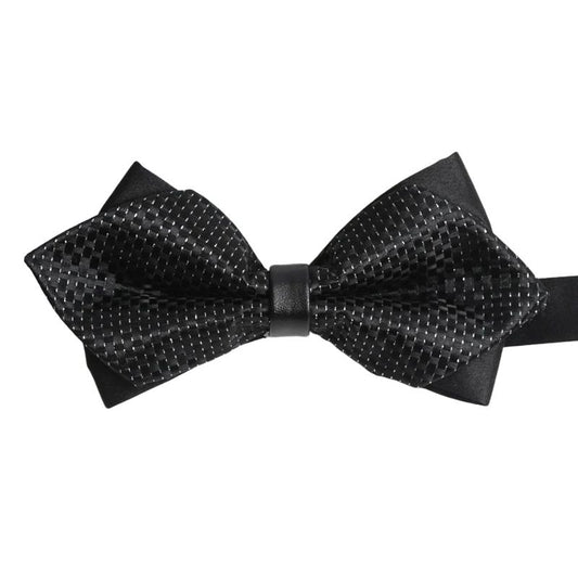 Noeud Papillon Noir Brillant