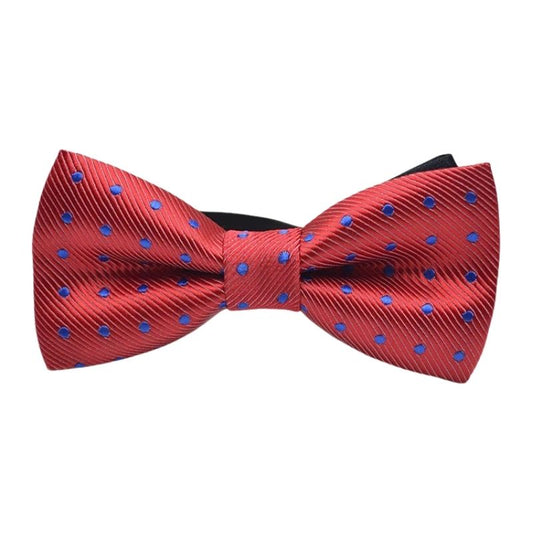 Noeud Papillon Enfant Rouge à Pois