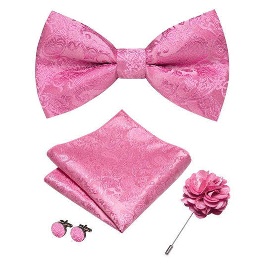 Noeud Papillon Vieux Rose