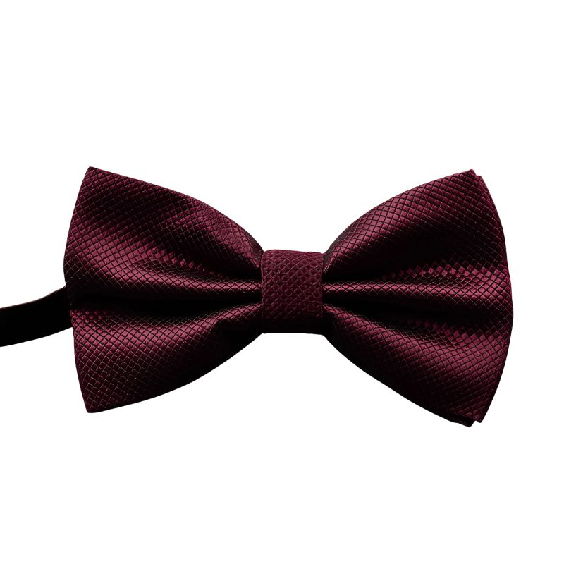 Noeud Papillon Rouge Bordeaux