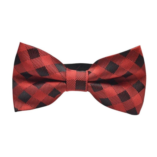 Noeud Papillon Enfant Rouge à Carreaux