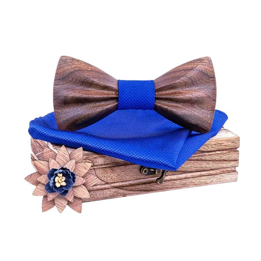 Noeud Papillon Bois Bleu