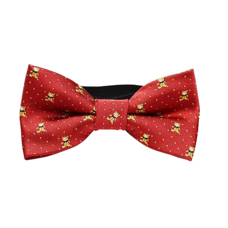Noeud Papillon Enfant Rouge Ourson