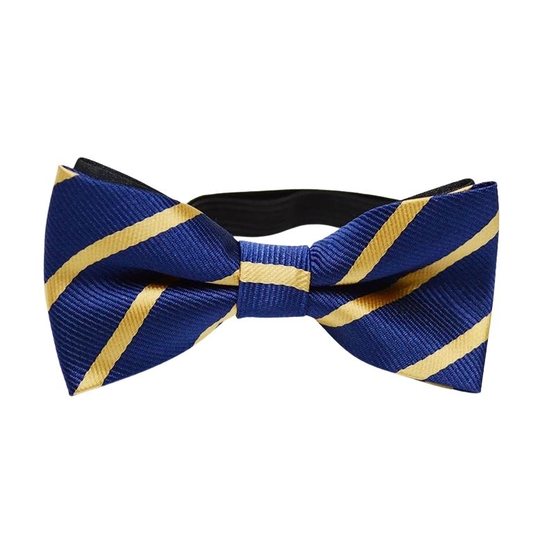 Noeud Papillon Enfant Bleu à Ligne