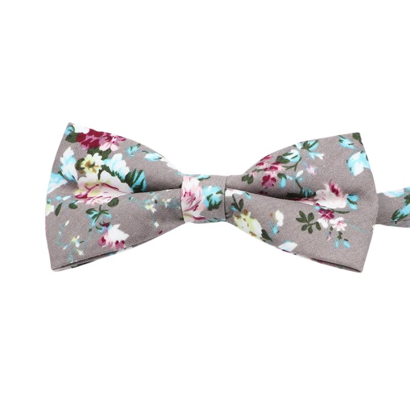 Noeud Papillon Liberty Gris