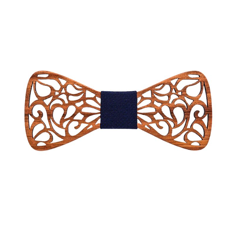 Noeud Papillon Bois Ajouré