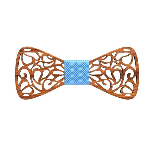 Noeud Papillon en Bois Homme | Bleu Ciel